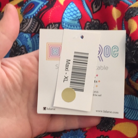 XL LuLaRoe Maxi Skirt F06 1133 - Picture 3 of 4